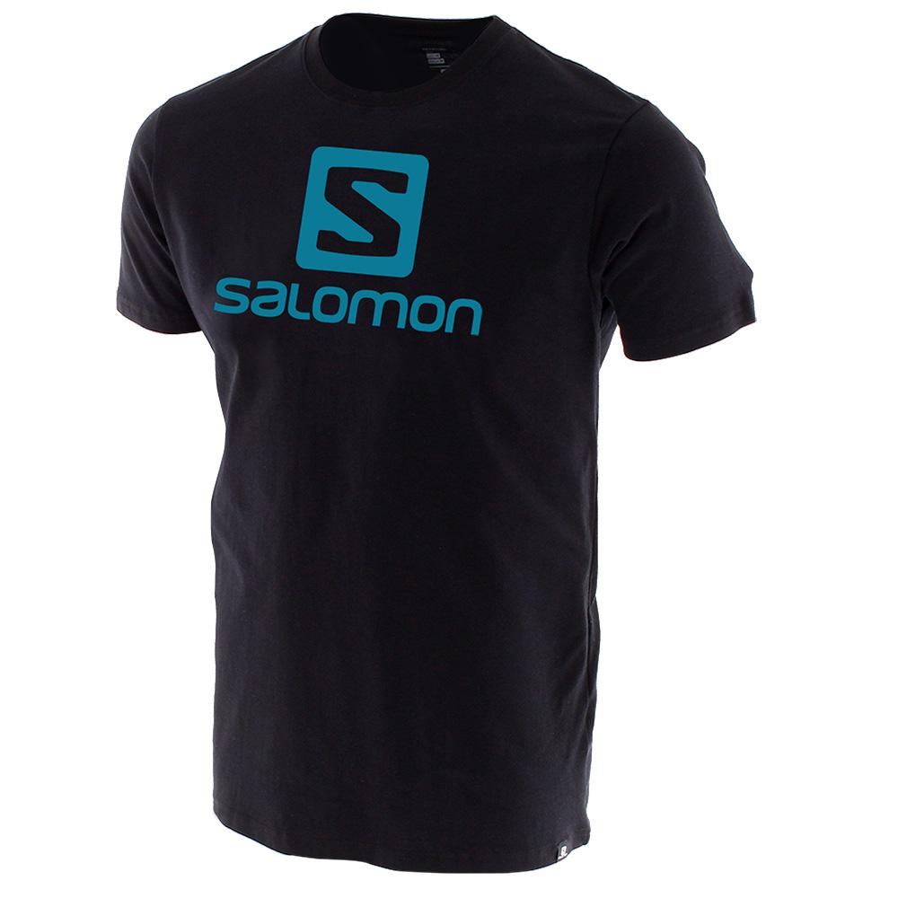 T-Shirty Dziecięce Salomon ACHIEVE SS B - Czarne - Polska (810-SPMIFV)